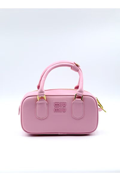 MİUAST Miu Miu Arcadie Leather Crossbody Hobo Handbag Women Camera With Top H...