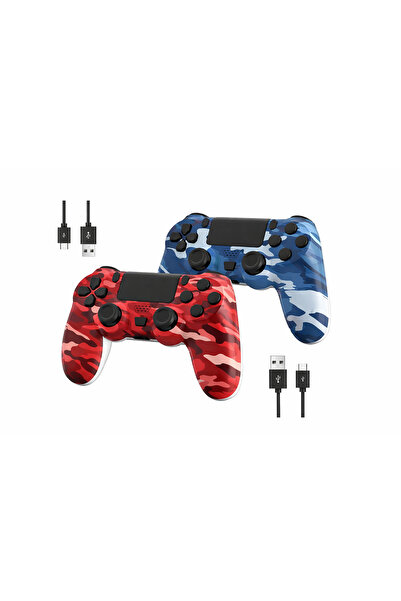 SFL Product Kamuflaj Desenli PS4 Oyun Kolu 2’li Set – PS4 / PS4 Slim / PS4 Pr...