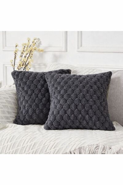 enc home Anthracite Cube Cushion Cover