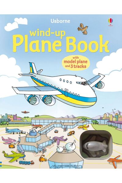 Usborne Carte cu jucarie Wind-Up Plane Book