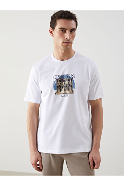 LC Waikiki منتجات فريزن ستور التي لا مثيل لها I تي شيرت رجالي من القطن الممشط...