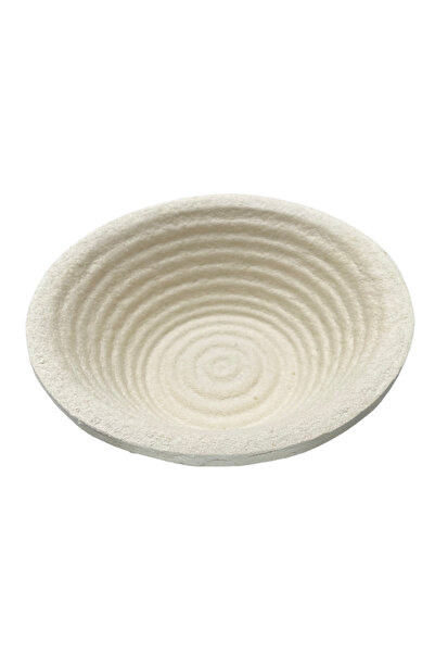 OEM Wooden pulp basket for leavening, round, 0.75Kg, diameter 18.5 cm, notche...