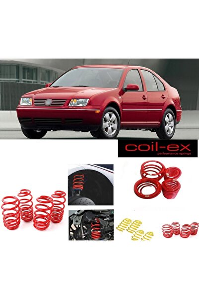 X POWER TUNİNG Vw Bora 1999-2005 Uyumlu Coil-Ex 3.5 cm Spor Helezon Yay