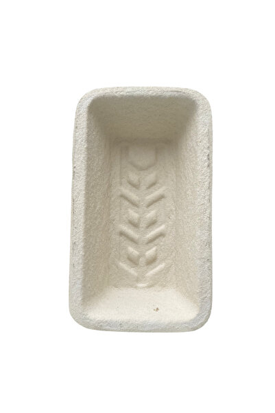 OEM Wooden pulp basket for leavening, rectangular, 0.75Kg, 25x13x7cm, Wheat E...