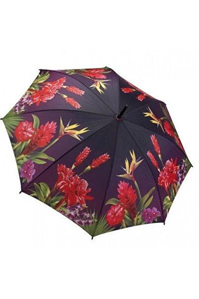 OEM Women's Umbrella, Tropical Paradise, Straight, Ø122 cm, Multicolor