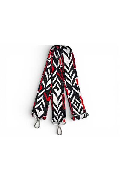 MOJO Polyester Kolon Ayarlanabilir Çanta Sapı Telefon Askısı Etnik Desen 125cm