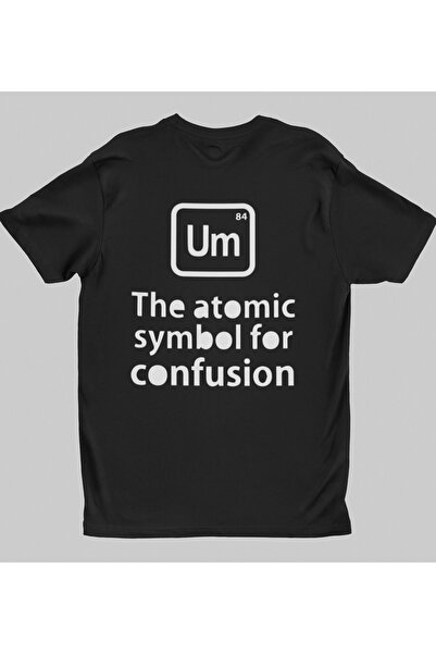 Generic (Unbranded) Tricou negru pentru bărbați Malfini cu imprimeu atomic, m...