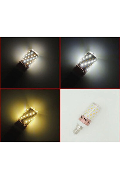 WINLIGHT E14 Duylu 3 Fonksiyonlu Mısır Led Ampül 3 Çeşit Renkli