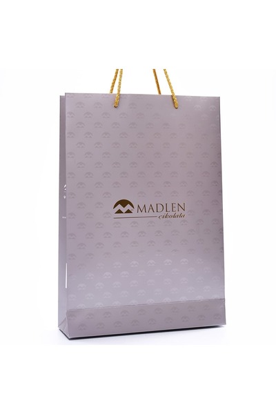 MADLEN Hediyelik Ahşap Kutu Spesiyal Çikolata Büyük Boy