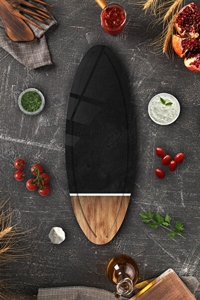 Decorita Cam Pide - Cheese - Presentation Plate |   Noxwood |   50cm X 17.5cm