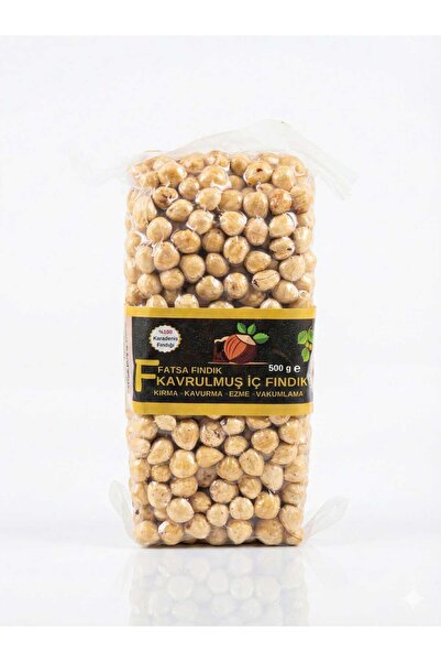 FFATSA FINDIK Kavrulmuş Doğal İç Fındık,Ordu Fındığı,Vakumlu Yeni Mahsul 500g