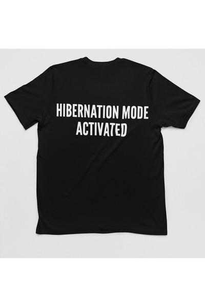 Generic (Unbranded) Tricou Malafini Hibernation negru, mărimea L