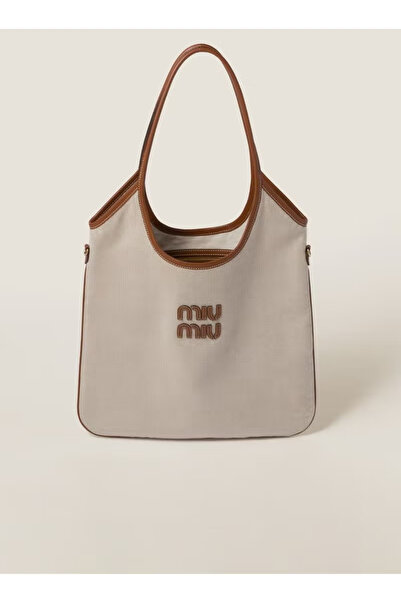 MIUHOME Miu Miu Ivy canvas tote bag Shoulder