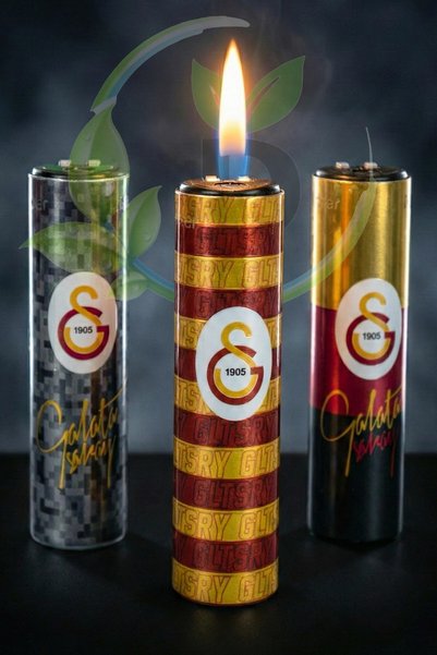 Galatasaray "DEKOMUS CEP DEFTERİ HEDİYELİ" LİSANSLI "TEKLİ" METAL KILIF TAŞLI ÇAKMAK