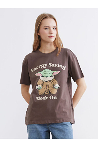 LC Waikiki Rmz Gi̇yi̇m Farkiyla the Mandalorian Printed Women's T-Shirt