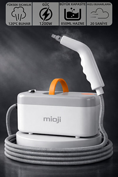Mioji Mio ST6 1200W 20 Saniyede Hızlı Buhar Çıkışı 5.5 Bar Buharlı Temizlik M...
