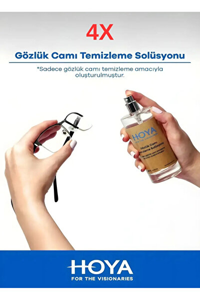 Hoya Gözlük Camı Temizleme Spreyi 100 ML 4X