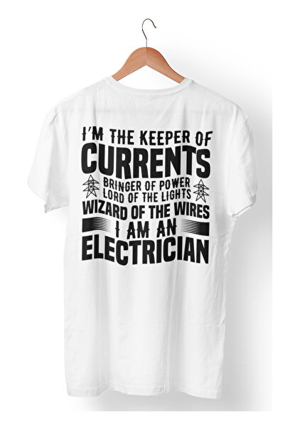 Generic (Unbranded) Malfini White T-Shirt for Electricians, Size L