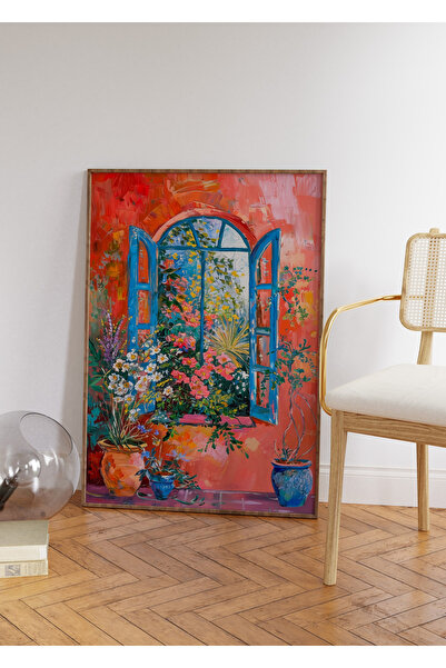 Tuba Decor Еднокомпонентна дървена рамка за трапезария, всекидневна и кухня