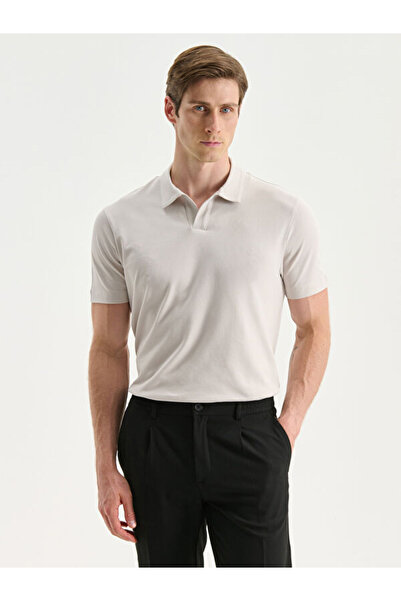 LC Waikiki Esvab • Modern & Distinctive Devrik Roba Collar Pique Men's T-Shirt