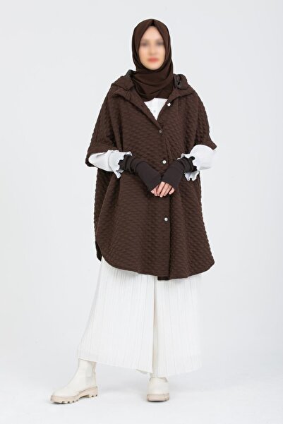 ZESA TASARIM Mevsimlik Kapitone Kahve Panço