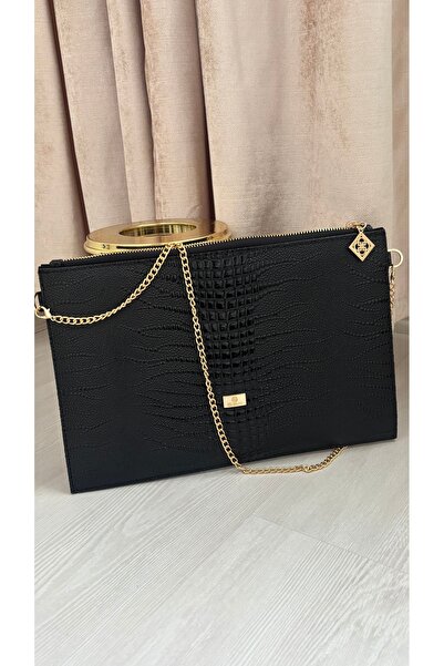 DSN FİOREN SİYAH PORTFÖY ÇANTA