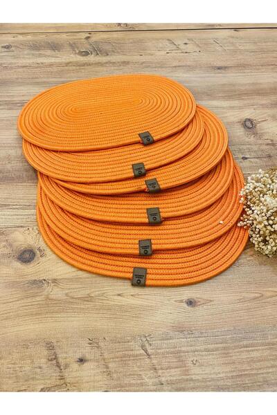 bestbeler Wicker Jute Presentation Plate Mat American Service Oval Supla Set ...