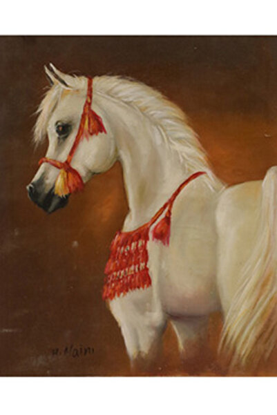 GENERAL Original Oil Painting of Arabian Horses