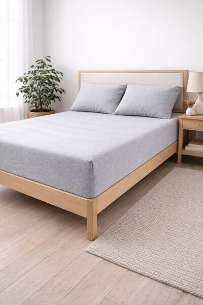 CARYUM Solid Color Patterned Elastic Sheet