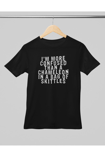 Generic (Unbranded) Malfini Premium T-Shirt "I'm More Confused" - Size S