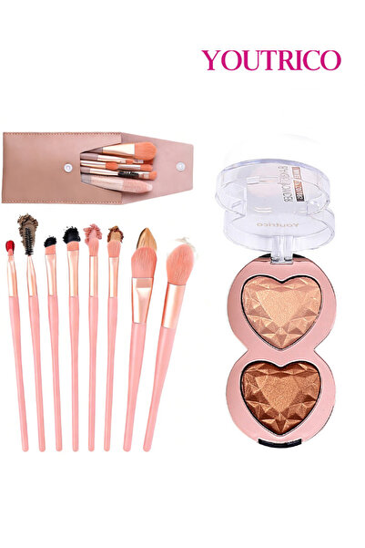 Youtrico Travel Mini Makeup Brush Set,,Eyeshadow,37g/1pc