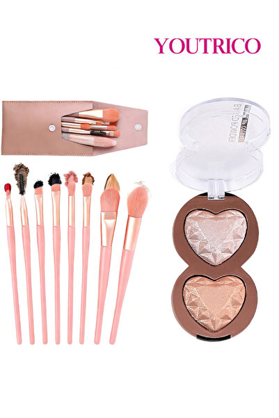 Youtrico Travel Mini Makeup Brush Set,Eyeshadow,37g/1pc