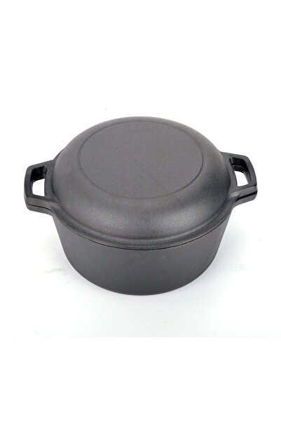 OEM Baking Master cast iron casserole with lid