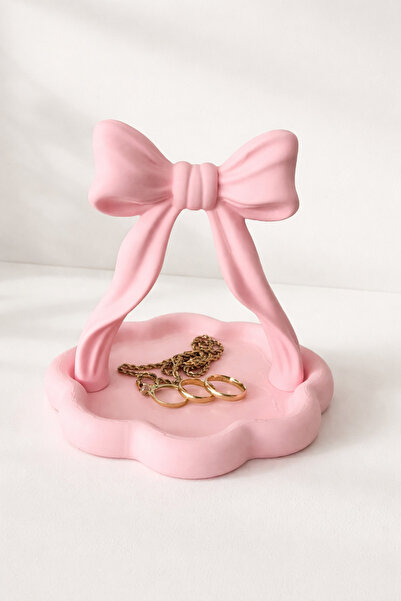 shop 🎀 Fiyonk Tasarımlı Dekoratif Takı Standı – Pembe