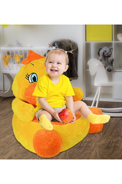 Pababo Peluş Çocuk Koltuğu Oturma Pufu – Oyun Odasına En Tatlı Dokunuş Seviml...