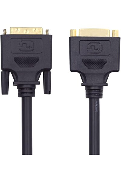 The Bros DVI 24+1 to DVI Male to Female Extension Cable 1.64FT/50cm, DVI-D Du...