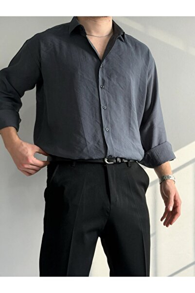 BASEL.CO Relaxed Fit Lightweight Comfortable Modal Fabric Shirt