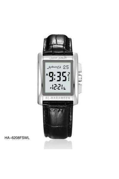 AL-HARAMEEN Al Haramain Classic Leather Watch HA-6208