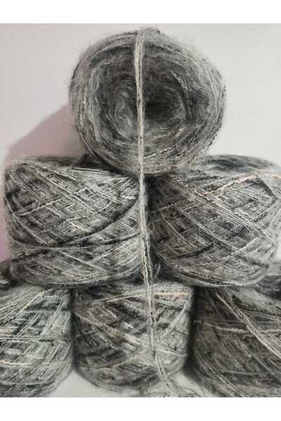İPEK YÜN İPLİK DÜNYASI Fir de tricotat Angora 2 straturi (Nuanțe de gri desch...