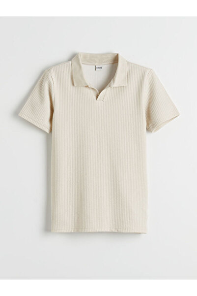 LC Waikiki Çelebi Store'dan Kaliteli Parçalar Gömlek Yaka Dokulu Erkek Çocuk ...