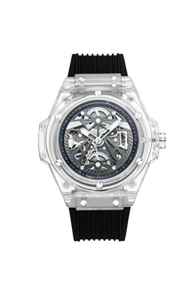 Brosha Transparent Black Men's Watch
