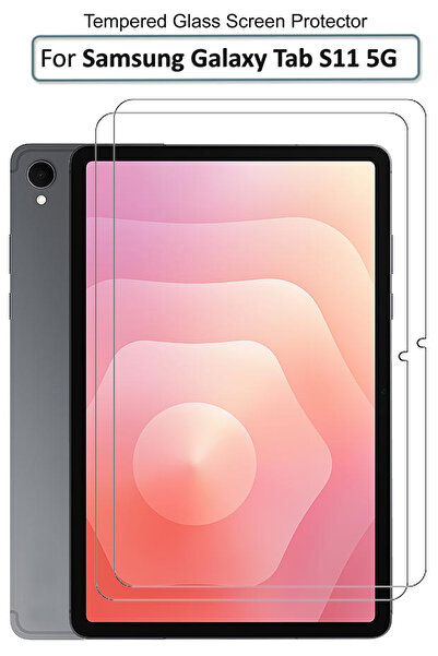 Generic 2 Pack For Samsung Galaxy Tab S11 5G (2025) - 11 inches - Premium Tem...
