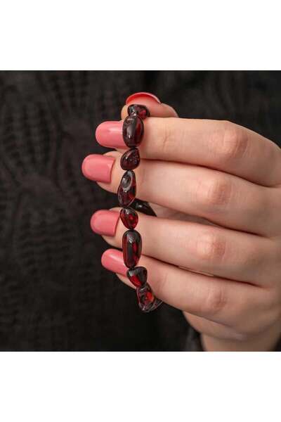 Inure Jewelry Adult Drop Amber Bracelet