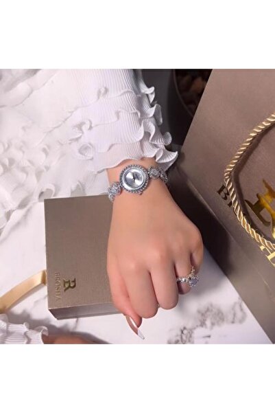 Brosha Elegant Women's Watch from Silver Color
