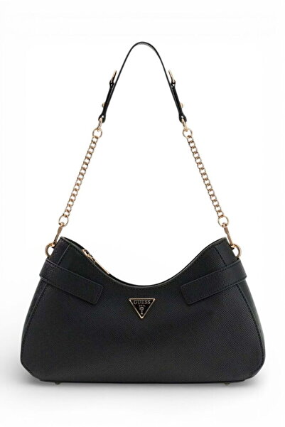 Guess حقيبة كتف نسائية سوداء من سيرينوفا HWZG8091180