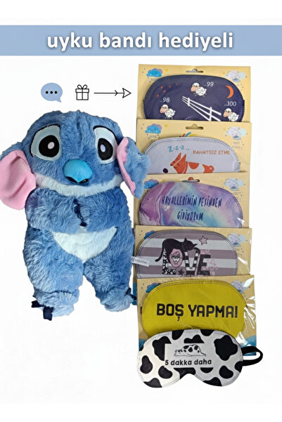 TrendTopic Uyku Arkadaşı Nefes Alan Stich Uyku Bandı Hediyeli