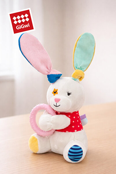 Gigwi Plush Friendz Tavşan Sesli & Hışırtılı Peluş Köpek Oyuncağı - Küçük Irk...