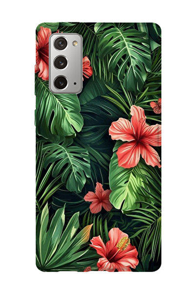 lelia حافظة هاتف شفافة مطبوعة متوافقة مع هاتف سامسونج جالاكسي نوت 20 |   مجمو...