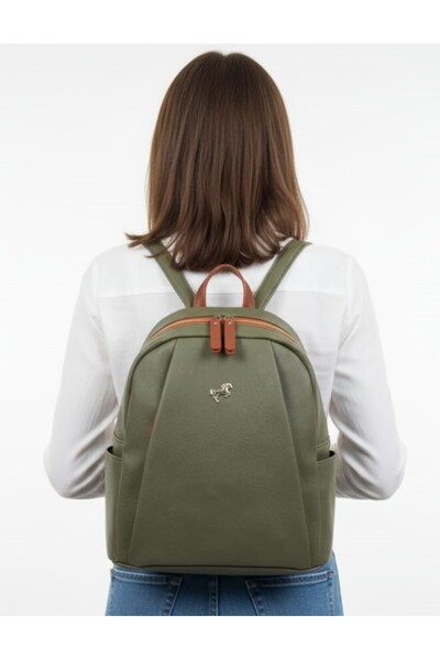 Çanta Trend Miami Polo Club Leather Look Women's Backpack