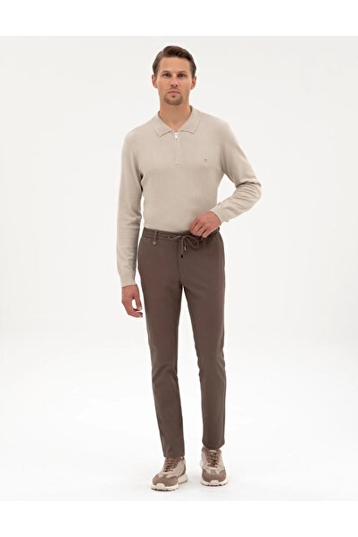 Pierre Cardin ERKEK BODY FİT EKSTRA SİLİM BELDEN İPLİ JOGGER SPOR PANTOLON 23...